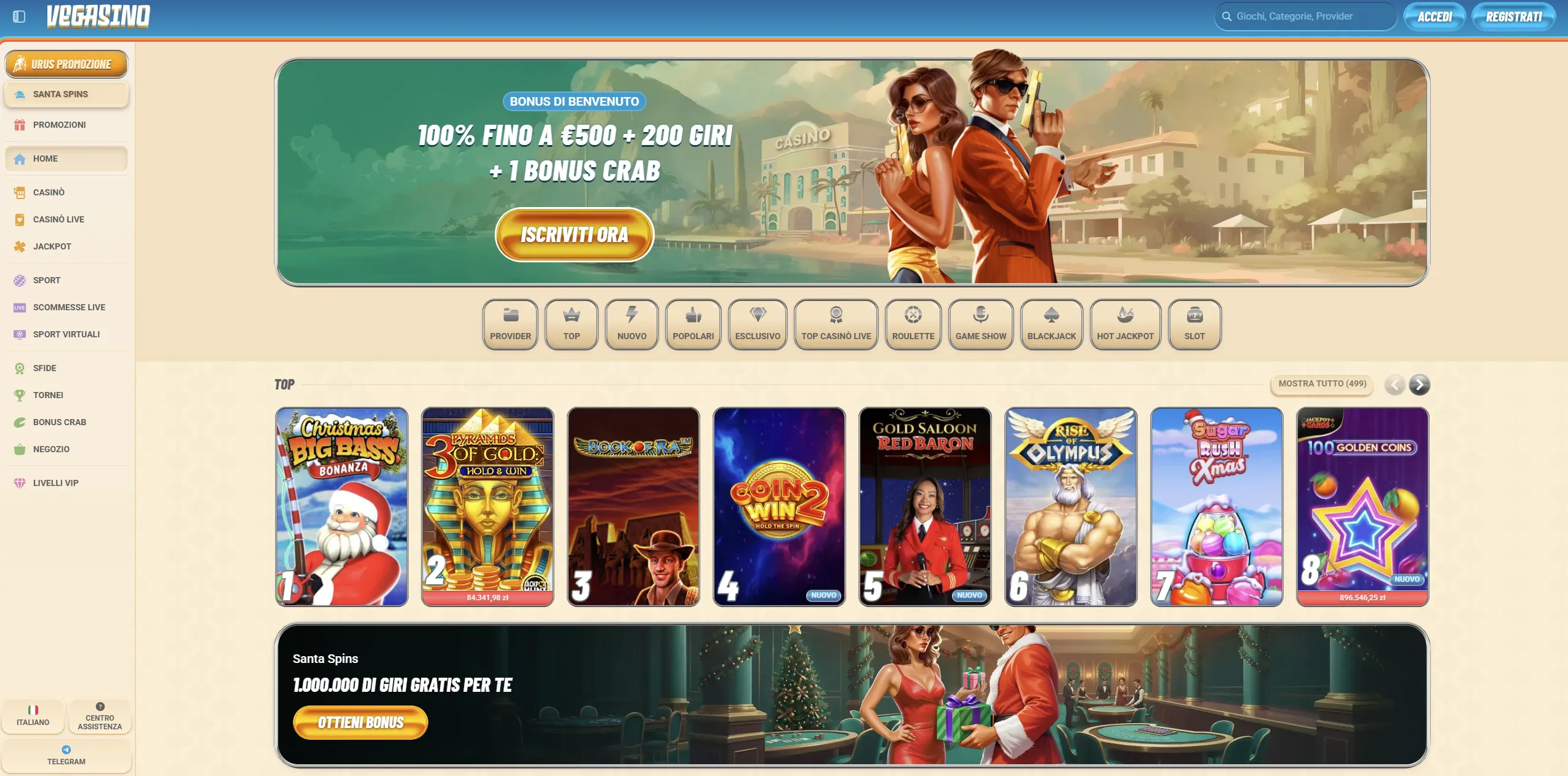 Vegasino su mobile: app e versione ottimizzata